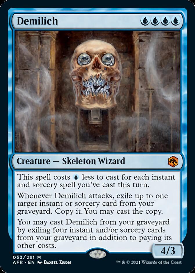 Demilich [Dungeons & Dragons: Adventures in the Forgotten Realms] [Foil]