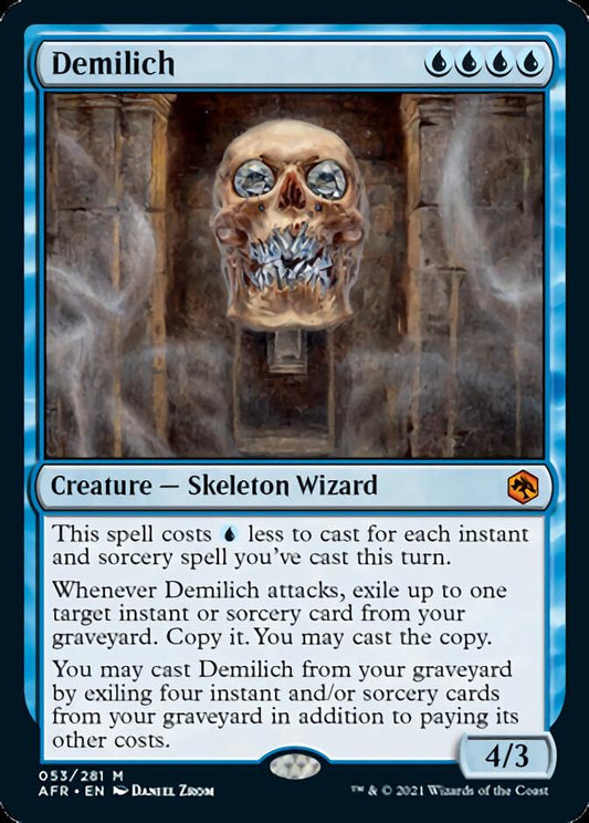 Demilich [Dungeons & Dragons: Adventures in the Forgotten Realms] [Foil]