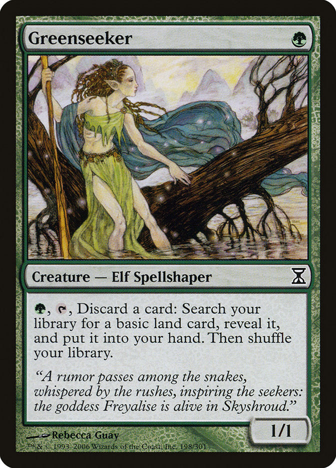 Greenseeker [Time Spiral] [Foil]
