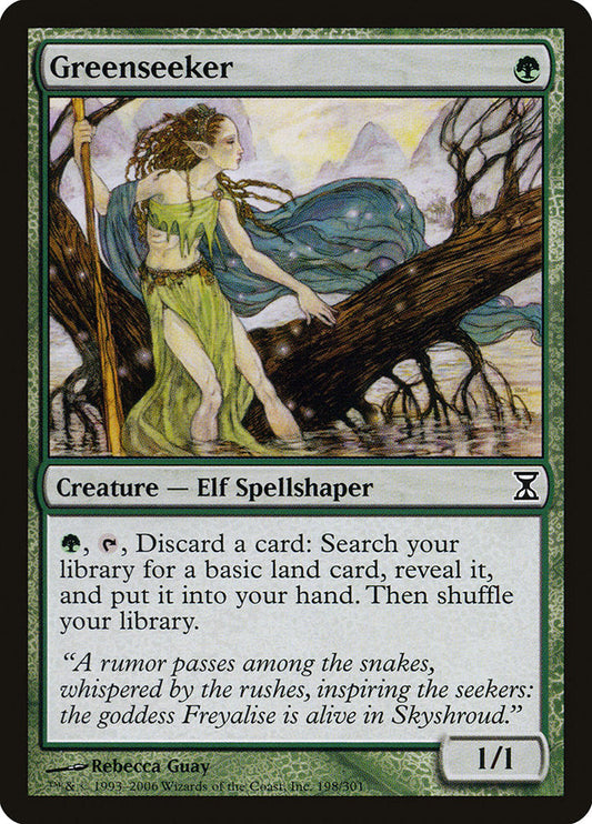 Greenseeker [Time Spiral] [Foil]