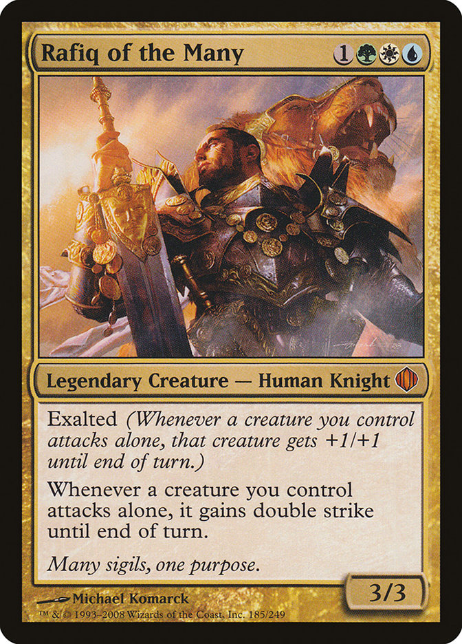 Rafiq of the Many [Shards of Alara] [Foil]