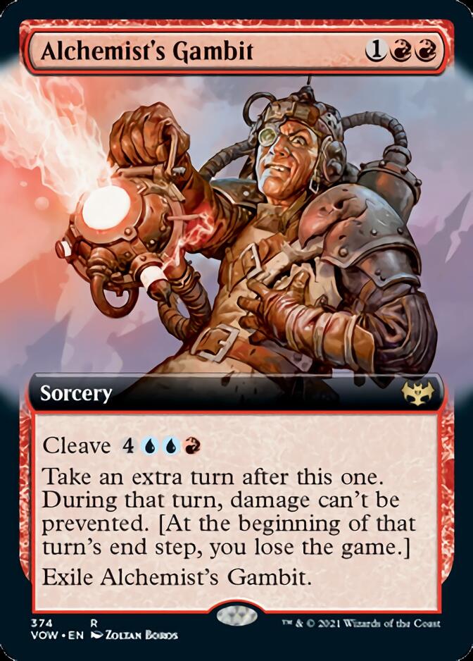 Alchemist's Gambit (Extended Art) [Innistrad: Crimson Vow] [Foil]