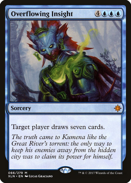 Overflowing Insight [Ixalan] [Foil]