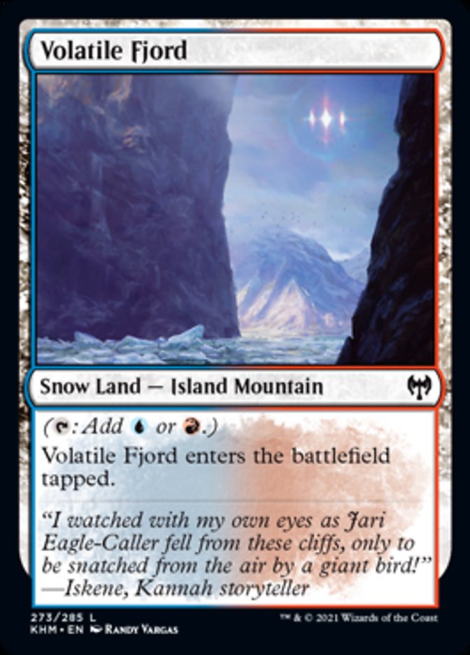 Volatile Fjord [Kaldheim] [Foil]