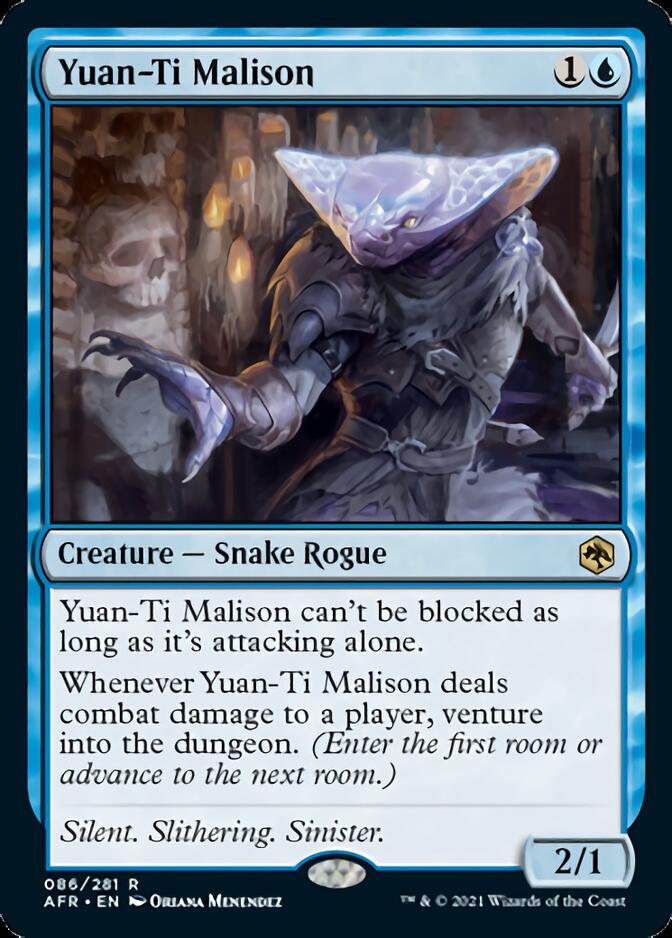 Yuan-Ti Malison [Dungeons & Dragons: Adventures in the Forgotten Realms] [Foil]