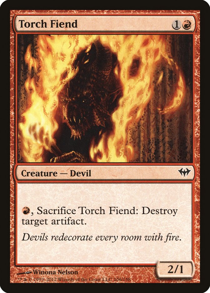 Torch Fiend [Dark Ascension] [Foil]