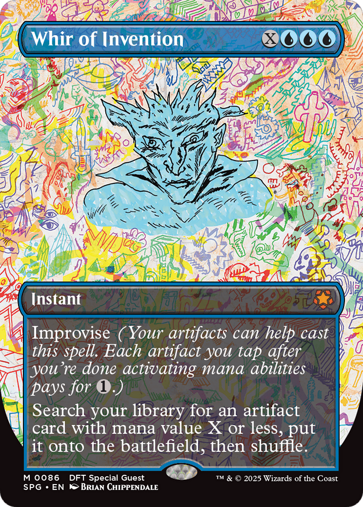 Whir of Invention (Borderless) [Aetherdrift Special Guests] [Foil]
