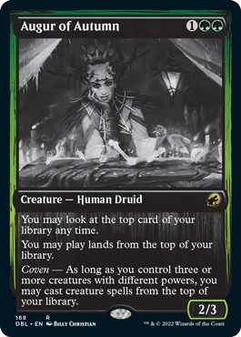 Augur of Autumn [Innistrad: Double Feature] [Foil]