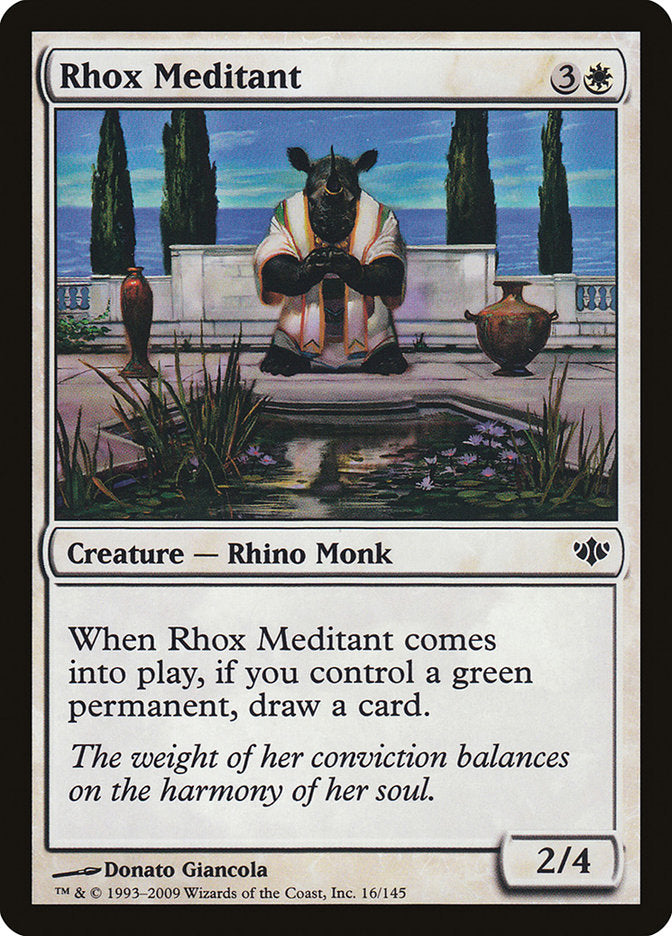 Rhox Meditant [Conflux] [Foil]