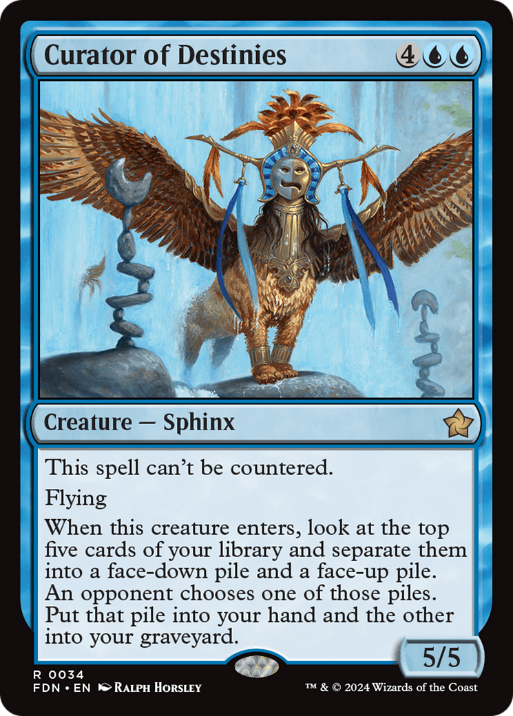 Curator of Destinies [Foundations] [Foil]