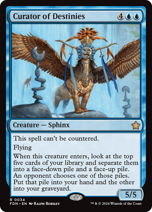 Curator of Destinies [Foundations] [Foil]