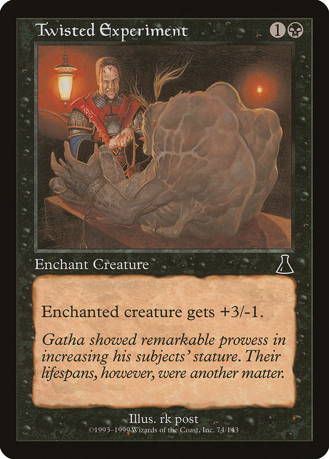 Twisted Experiment [Urza's Destiny] [Foil]