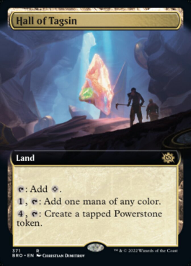 Hall of Tagsin (Extended Art) [The Brothers' War] [Foil]