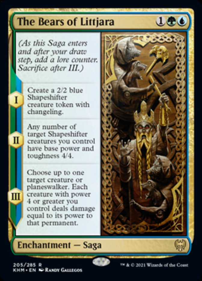 The Bears of Littjara [Kaldheim] [Foil]