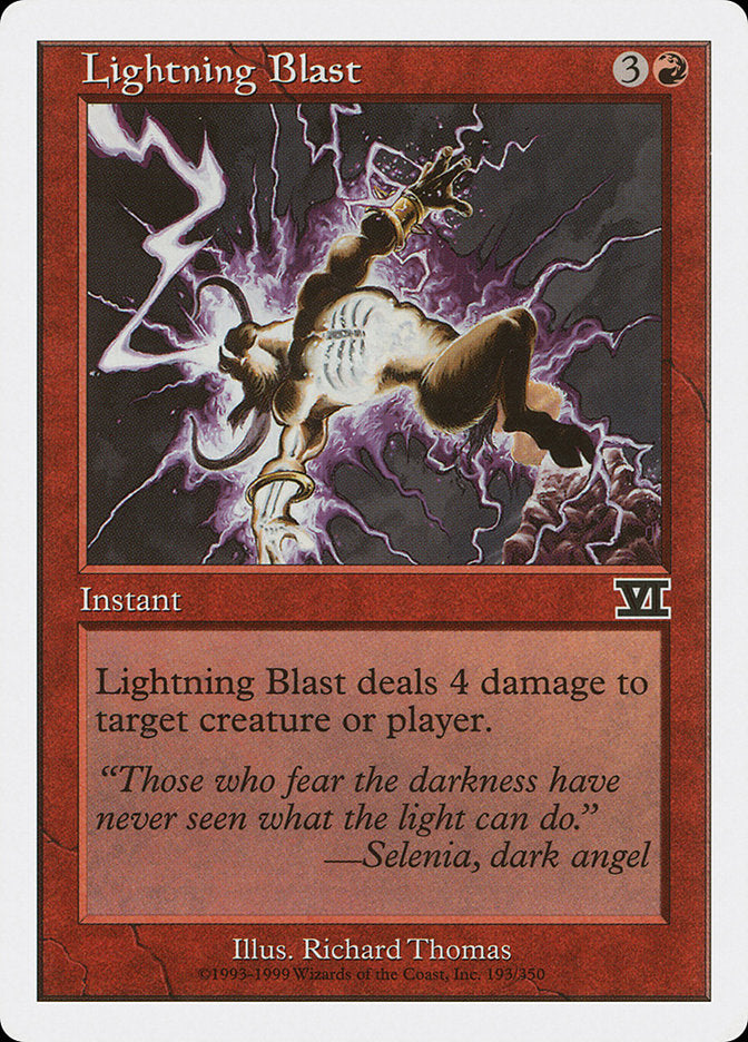 Lightning Blast [Sixth Edition]