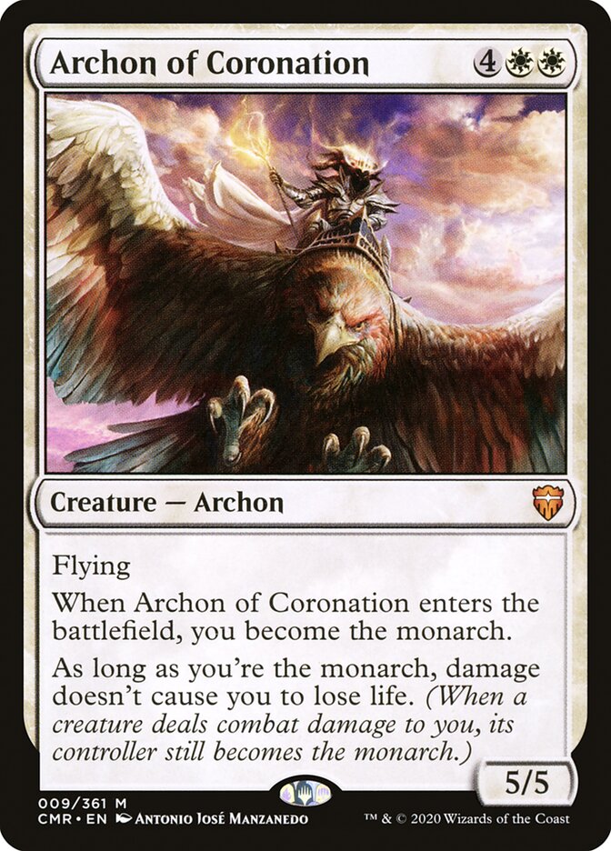 Archon of Coronation [Commander Legends] [Foil]