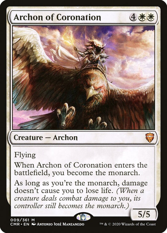 Archon of Coronation [Commander Legends] [Foil]