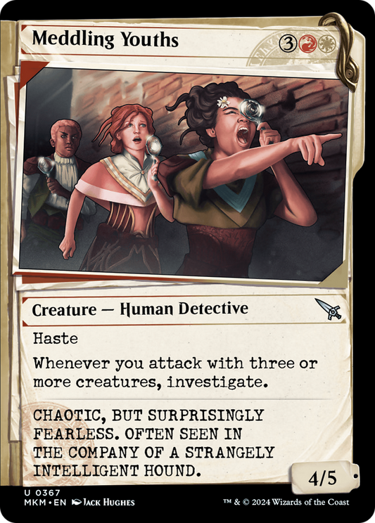 Meddling Youths (Showcase) [Murders at Karlov Manor] [Foil]