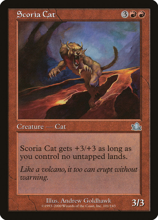 Scoria Cat [Prophecy] [Foil]