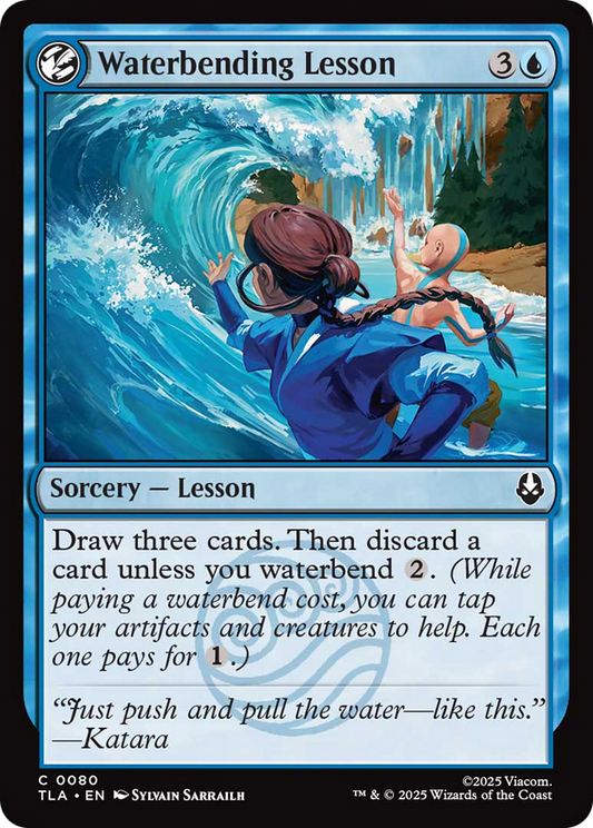 Waterbending Lesson [Avatar: The Last Airbender] [Foil]