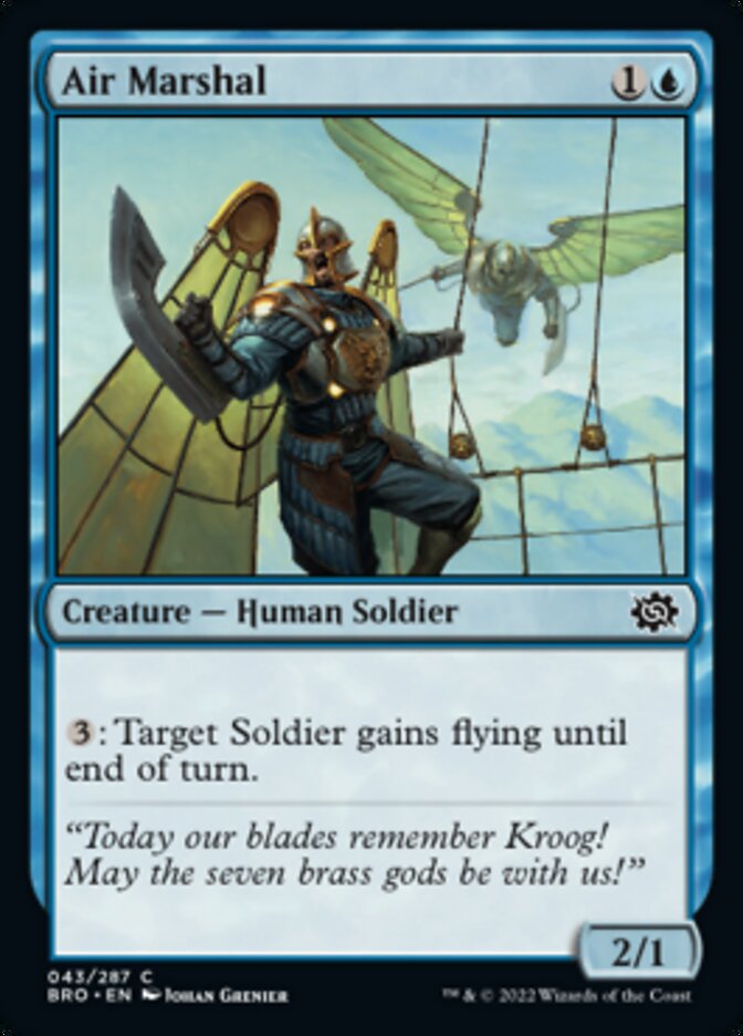 Air Marshal [The Brothers' War] [Foil]