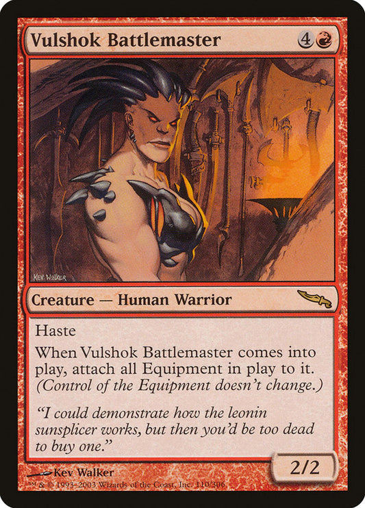 Vulshok Battlemaster [Mirrodin] [Foil]