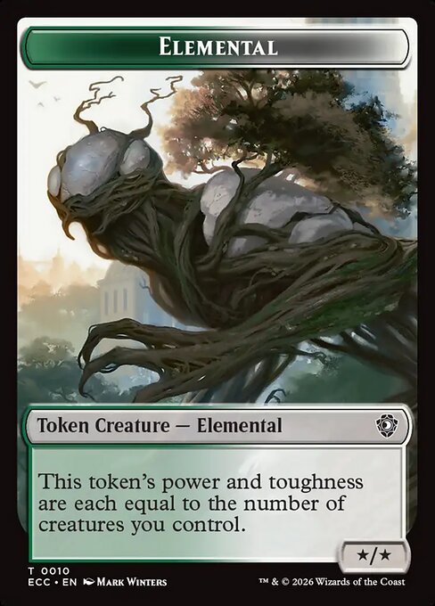 Elemental Token // Copy Token [Lorwyn Eclipsed Commander]