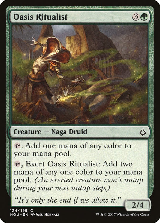 Oasis Ritualist [Hour of Devastation] [Foil]