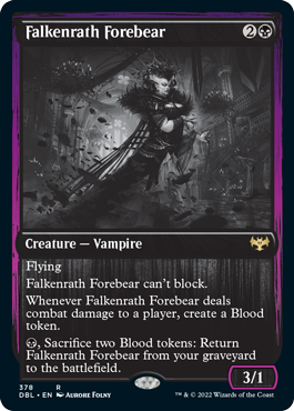 Falkenrath Forebear [Innistrad: Double Feature] [Foil]