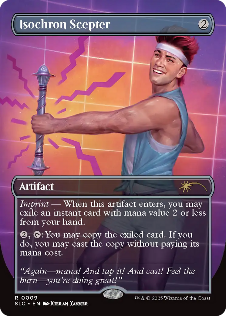 Isochron Scepter [Secret Lair Countdown Kit] [Foil]