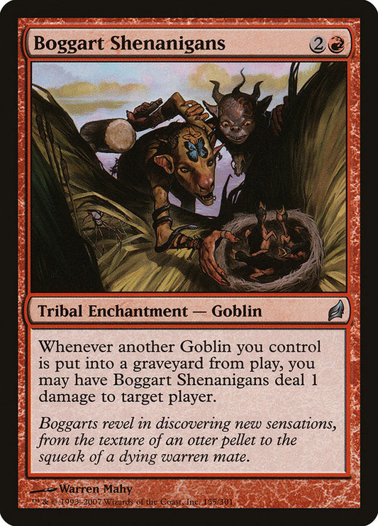 Boggart Shenanigans [Lorwyn] [Foil]