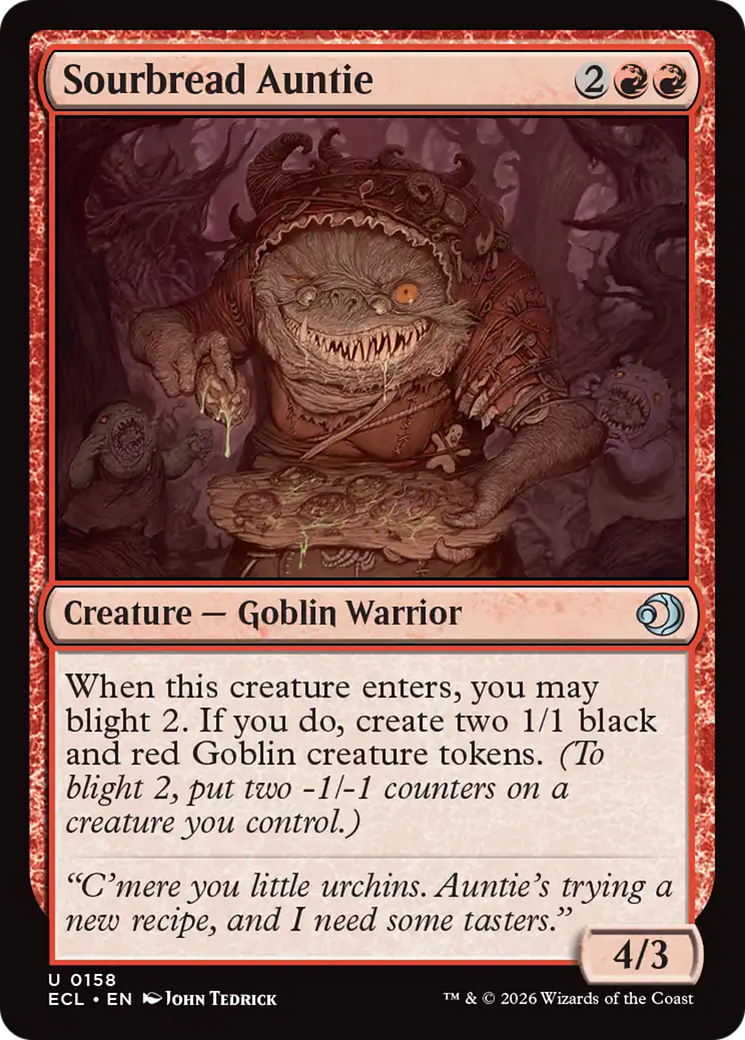 Sourbread Auntie [Lorwyn Eclipsed] [Foil]