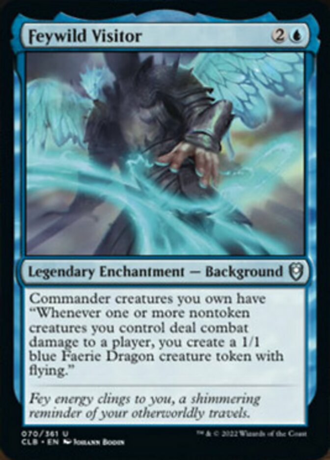 Feywild Visitor [Commander Legends: Battle for Baldur's Gate] [Foil]