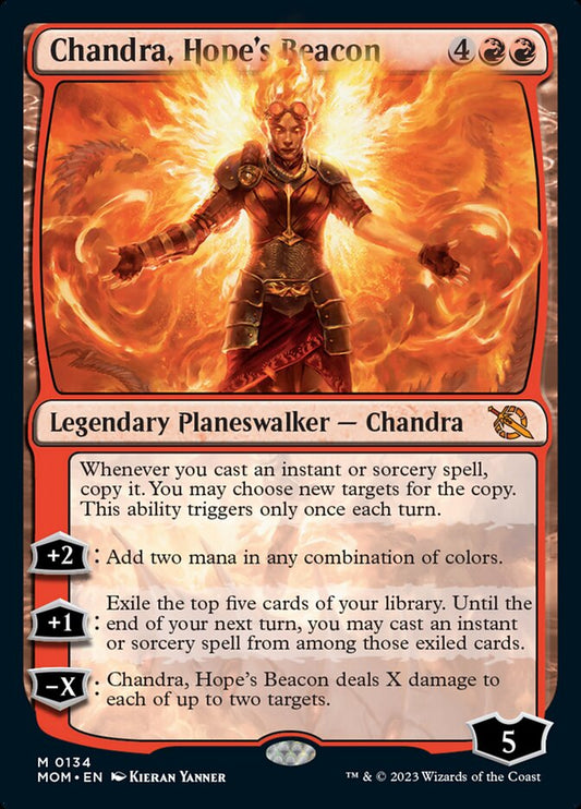 Chandra, Hope's Beacon [March of the Machine] [Foil]