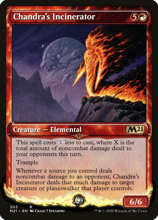 Chandra's Incinerator (Showcase) [Core Set 2021] [Foil]