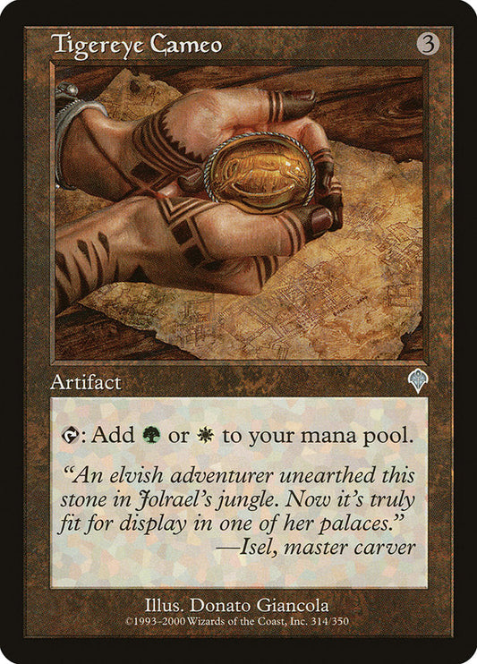Tigereye Cameo [Invasion] [Foil]
