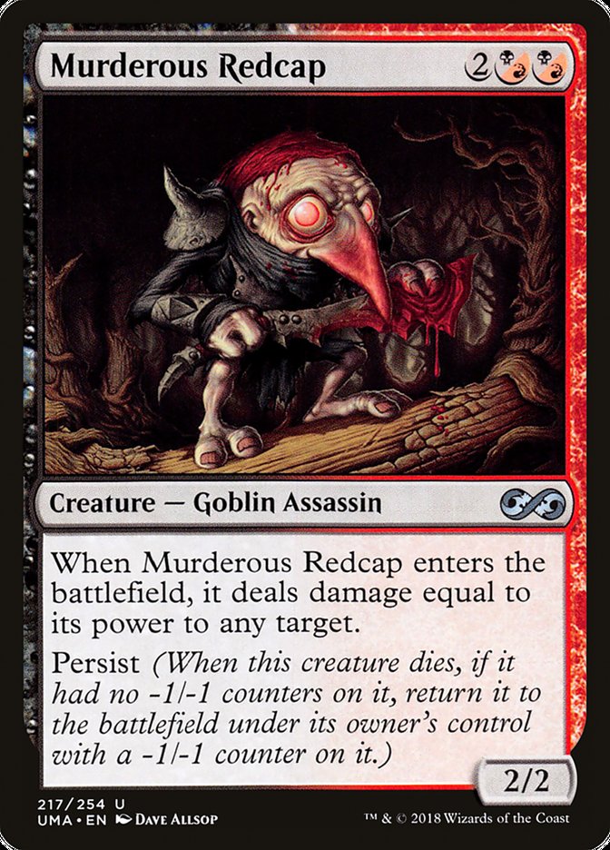 Murderous Redcap [Ultimate Masters] [Foil]