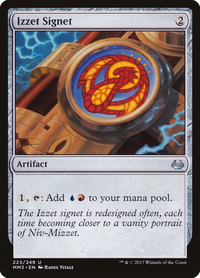 Izzet Signet [Modern Masters 2017] [Foil]