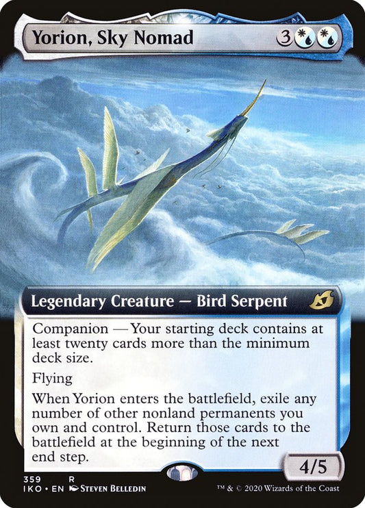 Yorion, Sky Nomad (Extended Art) [Ikoria: Lair of Behemoths] [Foil]