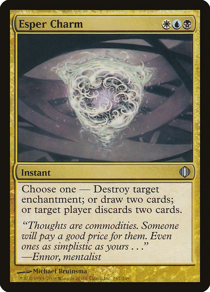 Esper Charm [Shards of Alara] [Foil]