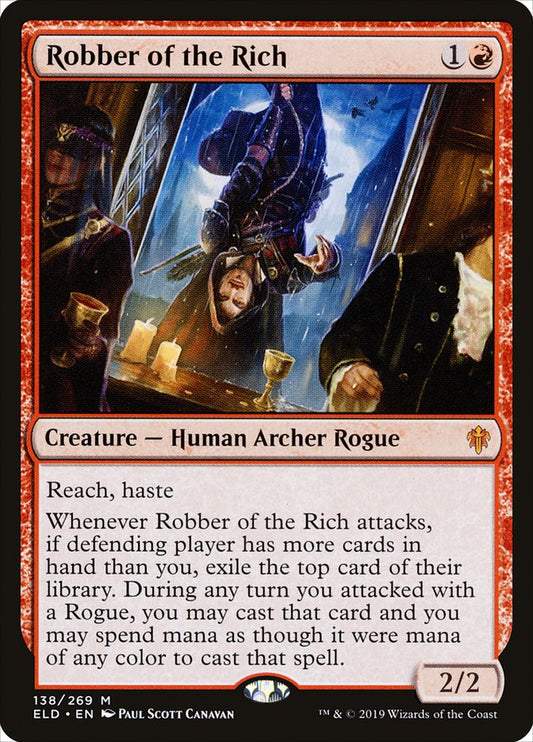 Robber of the Rich [Throne of Eldraine] [Foil]