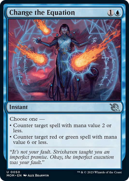 Change the Equation [March of the Machine] [Foil]