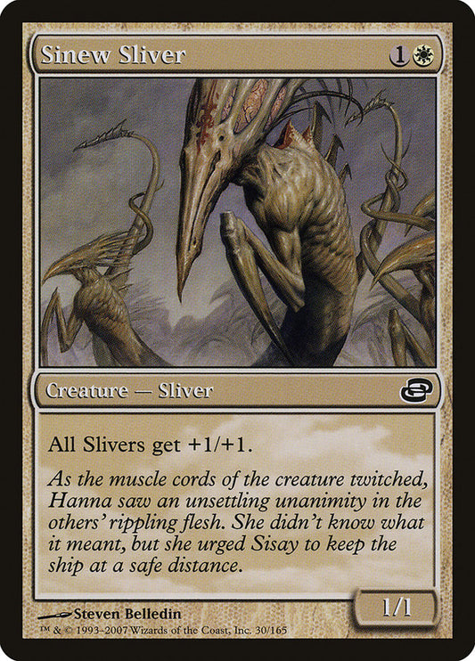 Sinew Sliver [Planar Chaos] [Foil]
