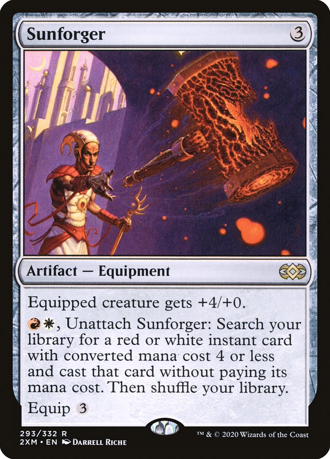 Sunforger [Double Masters] [Foil]
