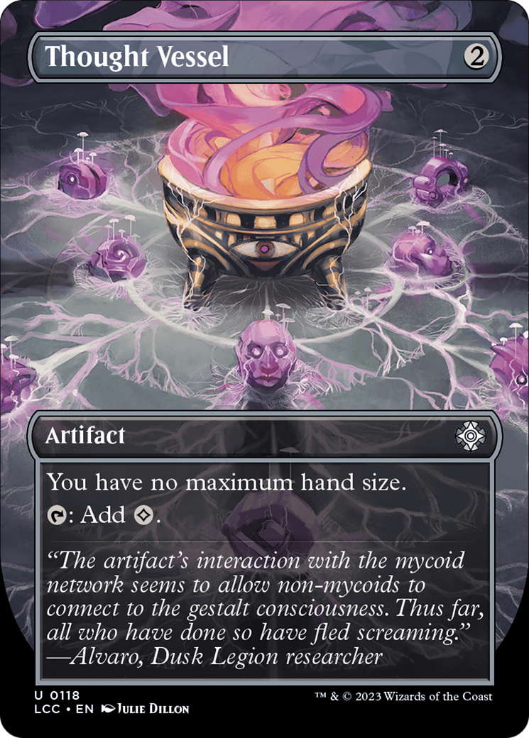 Thought Vessel (Borderless) [The Lost Caverns of Ixalan Commander] [Foil]