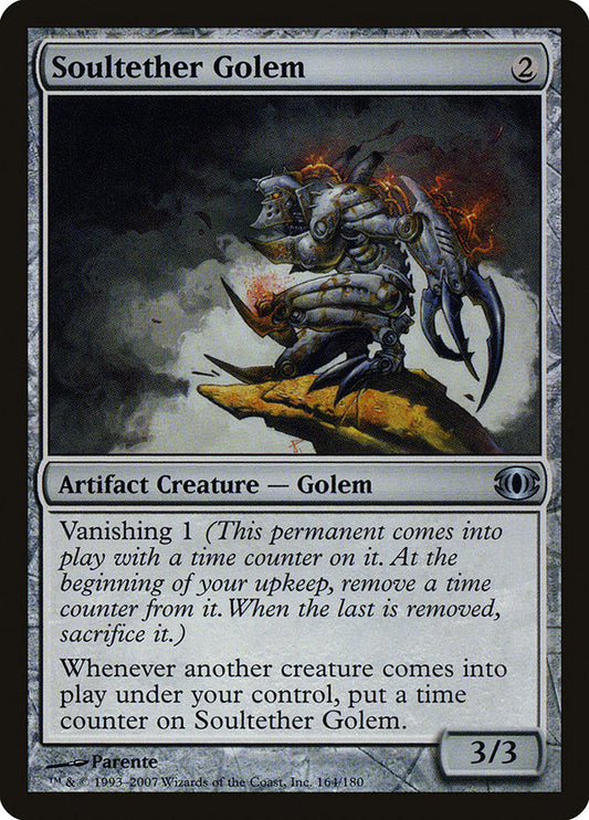 Soultether Golem [Future Sight] [Foil]