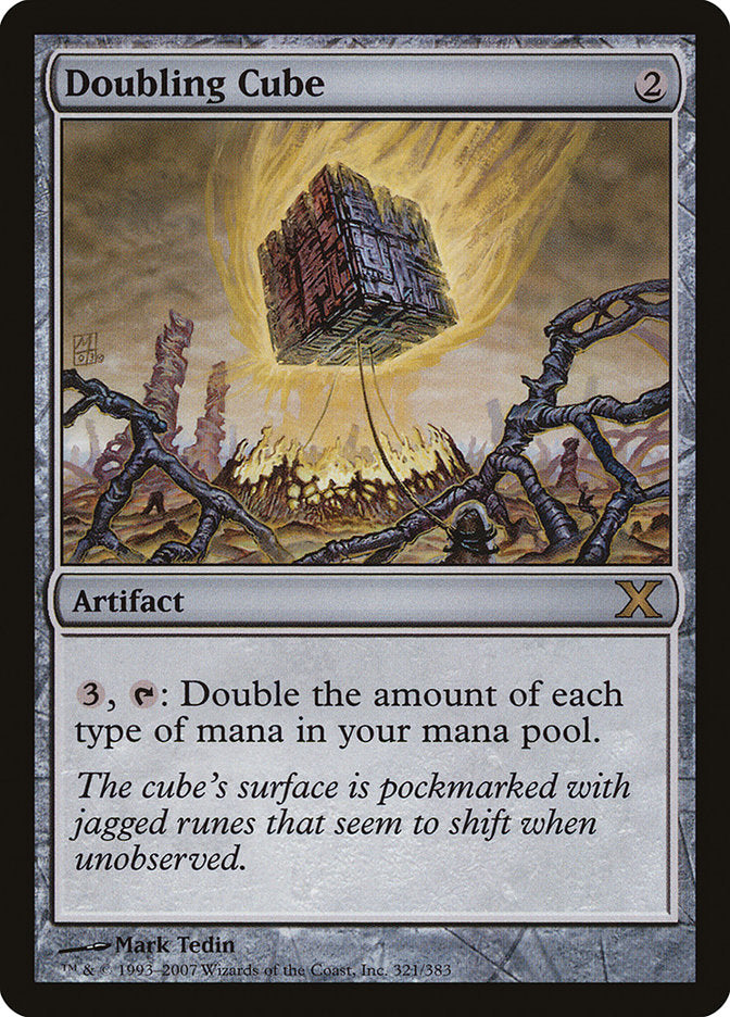 Doubling Cube [Tenth Edition] [Foil]