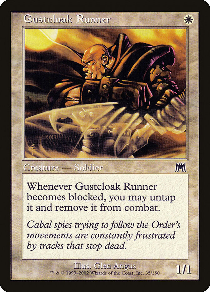 Gustcloak Runner [Onslaught] [Foil]