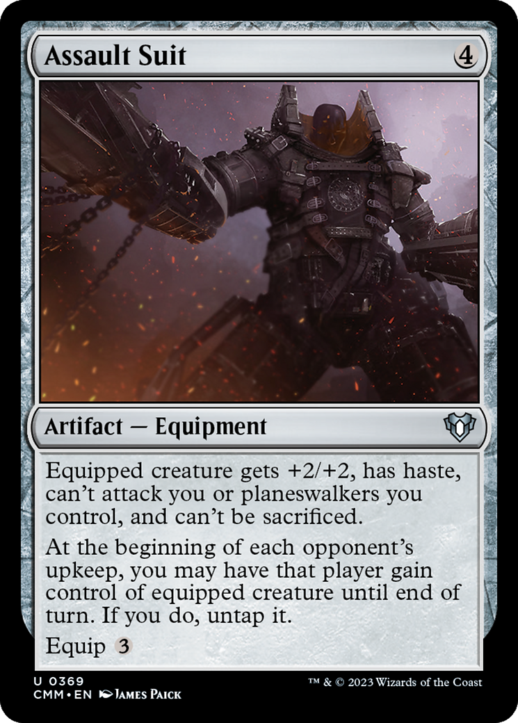 Assault Suit [Commander Masters] [Foil]