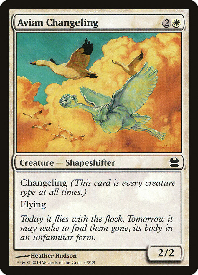 Avian Changeling [Modern Masters] [Foil]